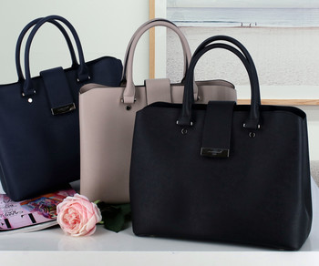 Dámská luxusní kabelka tmavě modrá - FLORA&CO Aitch