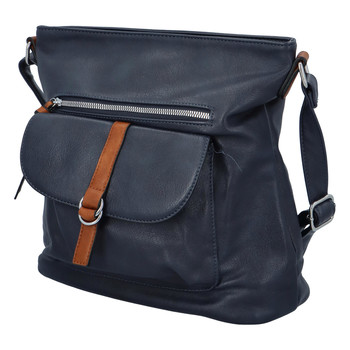 Dámská crossbody kabelka tmavě modrá - Paolo Bags Hayerany