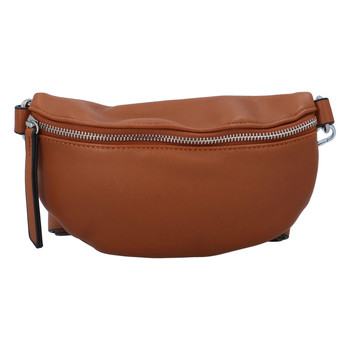 Dámská crossbody ledvinka světle hnědá - Paolo Bags Stanley