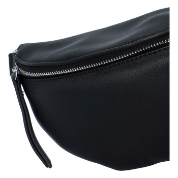 Dámská crossbody ledvinka černá - Paolo Bags Stanley