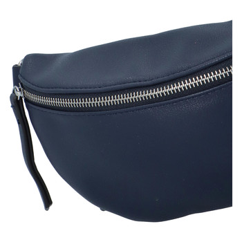 Dámská crossbody ledvinka tmavě modrá - Paolo Bags Stanley