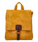 Dámský batůžek kabelka žlutý - Paolo Bags Najibu