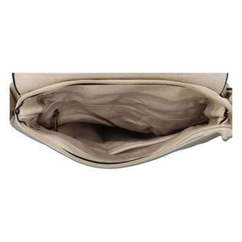 Dámský batůžek kabelka světle béžový - Paolo Bags Najibu
