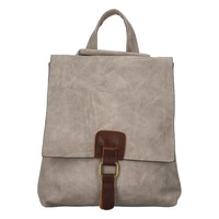 Dámský batůžek kabelka pískově béžový - Paolo Bags Najibu