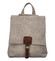 Dámský batůžek kabelka pískově béžový - Paolo Bags Najibu