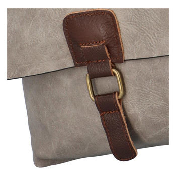 Dámský batůžek kabelka pískově béžový - Paolo Bags Najibu