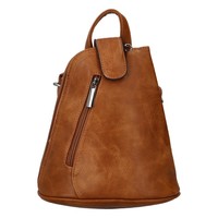 Malý dámský batůžek kabelka hnědý - Paolo Bags Conradine