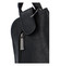 Malý dámský batůžek kabelka černý - Paolo Bags Conradine