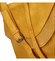 Dámská módní kabelka přes rameno tmavě žlutá - Paolo Bags Aethiops