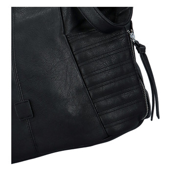 Dámská kabelka přes rameno černá - Paolo Bags SaMi