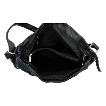 Dámská kabelka přes rameno černá - Paolo Bags SaMi