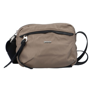 Malá dámská crossbody kabelky taupe - David Jones Júlia