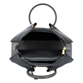 Dámská kabelka do ruky černo šedá - Hexagona Javida