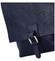 Dámský kožený batůžek kabelka tmavě modrý - ItalY Francesco Small