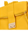 Dámský kožený batoh žlutý - ItalY Ahmedus