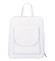 Dámský kožený batůžek kabelka bílý - ItalY Septends