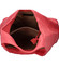 Dámská kožená kabelka přes rameno lososově růžová - ItalY SkyFull