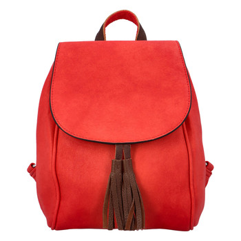 Dámský městský batoh červený - Paolo Bags Doseph