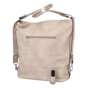 Dámský kabelko/batoh béžový - Romina & Co Bags Zilla