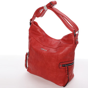 Dámská crossbody kabelka červená - Delami Bernardette II