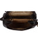 Kožený dámský moderní batoh čokoládově hnědý - Hexagona Zosimos