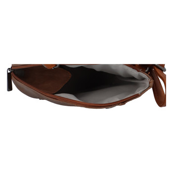 Malý dámský batůžek kabelka taupe - Paolo Bags Conradine