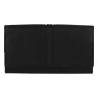 Dámská kožená peněženka černá - Delami Lestiel 2