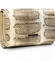 Luxusní hadí kožená zlatá peněženka s odleskem - Lorenti 112SK