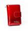 Módní kožená červená peněženka se vzorem - Lorenti 115RS