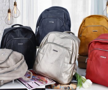 Dámský batoh černý - Silvia Rosa Thea