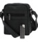 Pánská kožená crossbody taška černá - Bellugio Narell