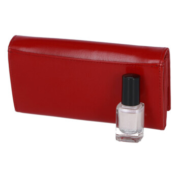 Dámská kožená peněženka červená - Bellugio Caitilin