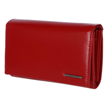 Dámská kožená peněženka červená - Bellugio Romi