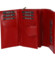 Dámská kožená peněženka červená - Bellugio Romi