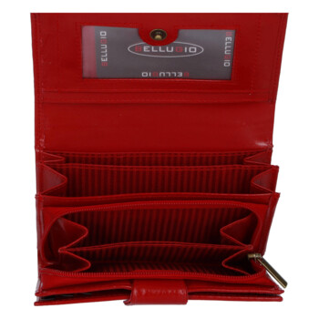 Dámská kožená peněženka červená - Bellugio Romi