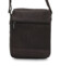 Pánská kožená crossbody taška hnědá - Bellugio Dagomal