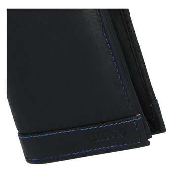 Pánská kožená peněženka černá - Bellugio Densil 2