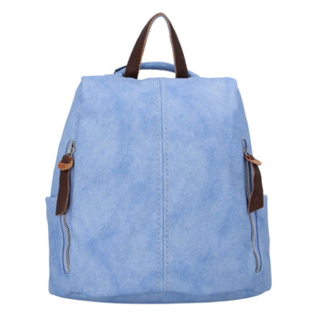 Dámský kabelko/batoh džínově modrý - Paolo bags Antonio