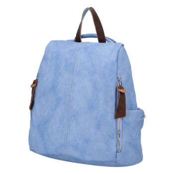 Dámský kabelko/batoh džínově modrý - Paolo bags Antonio