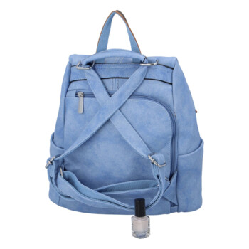 Dámský kabelko/batoh džínově modrý - Paolo bags Antonio