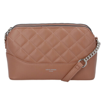 Dámská crossbody kabelka růžová - David Jones Sunny