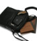 Pánská kožená crossbody taška černá - Bellugio Hayes