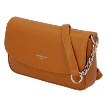 Dámská crossbody kabelka žlutá - David Jones Tallma