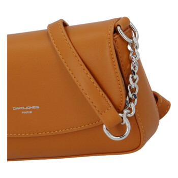 Dámská crossbody kabelka žlutá - David Jones Tallma