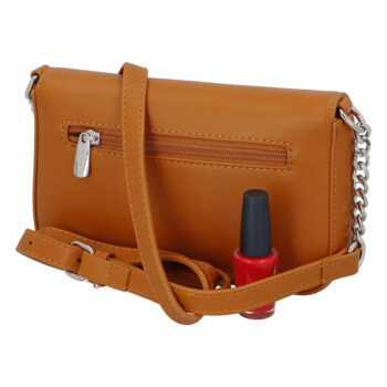 Dámská crossbody kabelka žlutá - David Jones Tallma