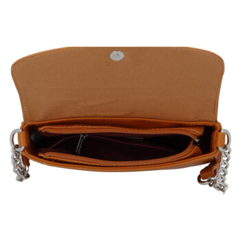 Dámská crossbody kabelka žlutá - David Jones Tallma