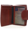 Pánská kožená peněženka vínová - Delami Biser