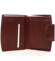 Pánská kožená peněženka vínová - Delami Biser