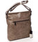 Moderní střední crossbody kabelka taupe - Delami Karlie