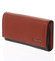 Dámská kožená peněženka černo červená - Bellugio Sofia New